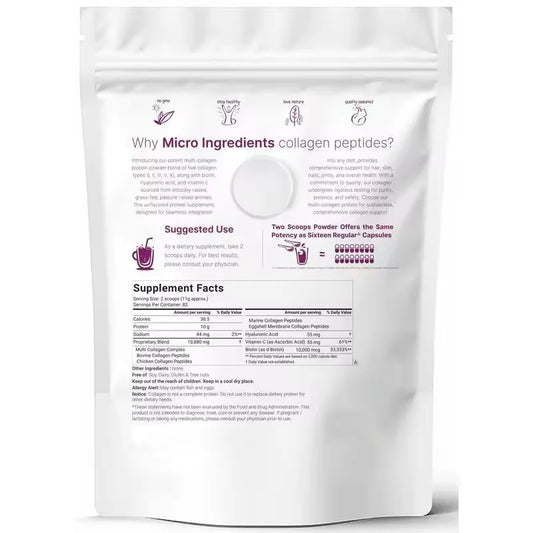 Premium Multi-Collagen Peptides Powder Optimal Health and Wellnes